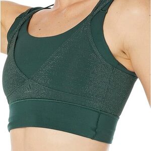 Adidas Women's Forest Green Sports Bra
